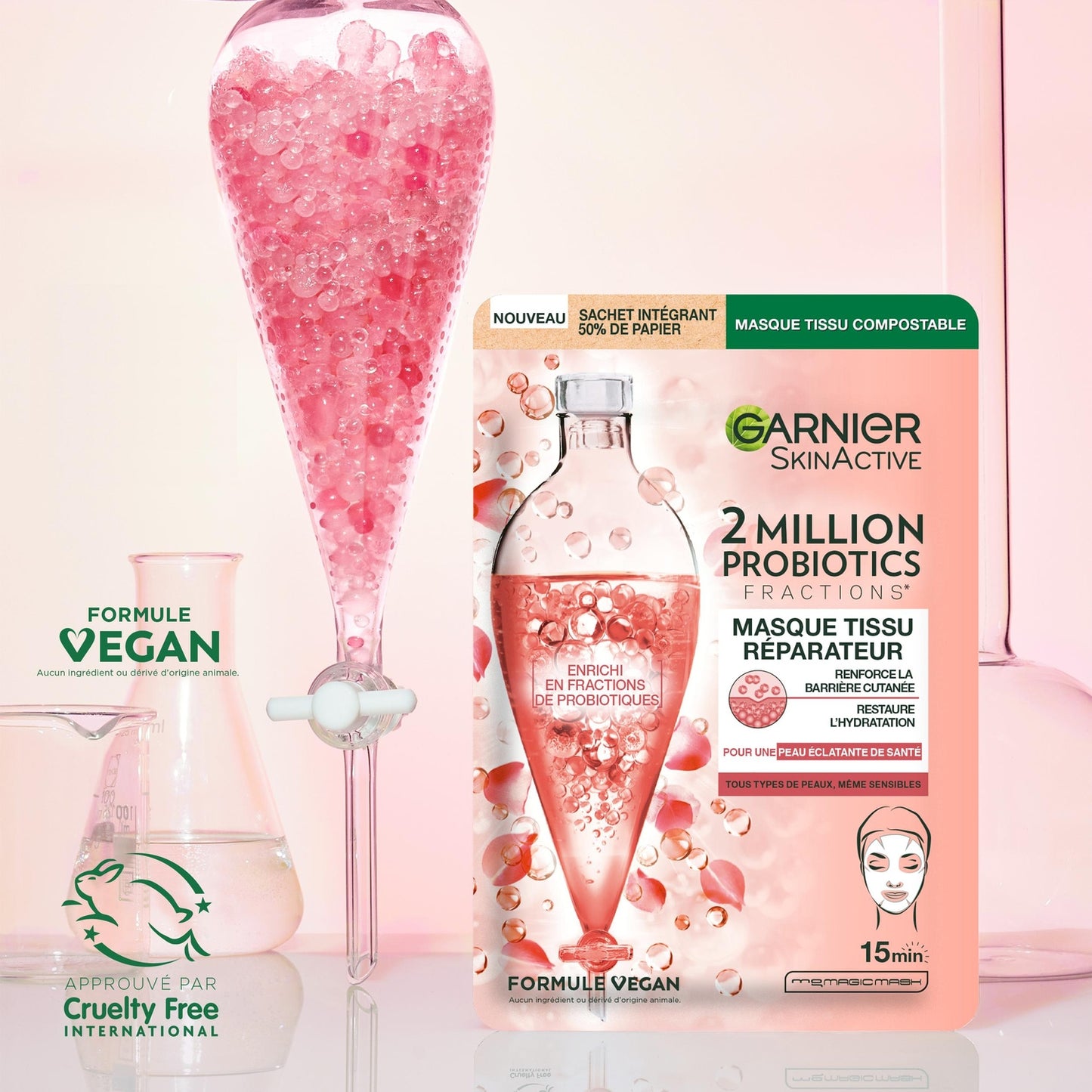GARNIER Skinactive Probiotic Repair Gesichtsmaske