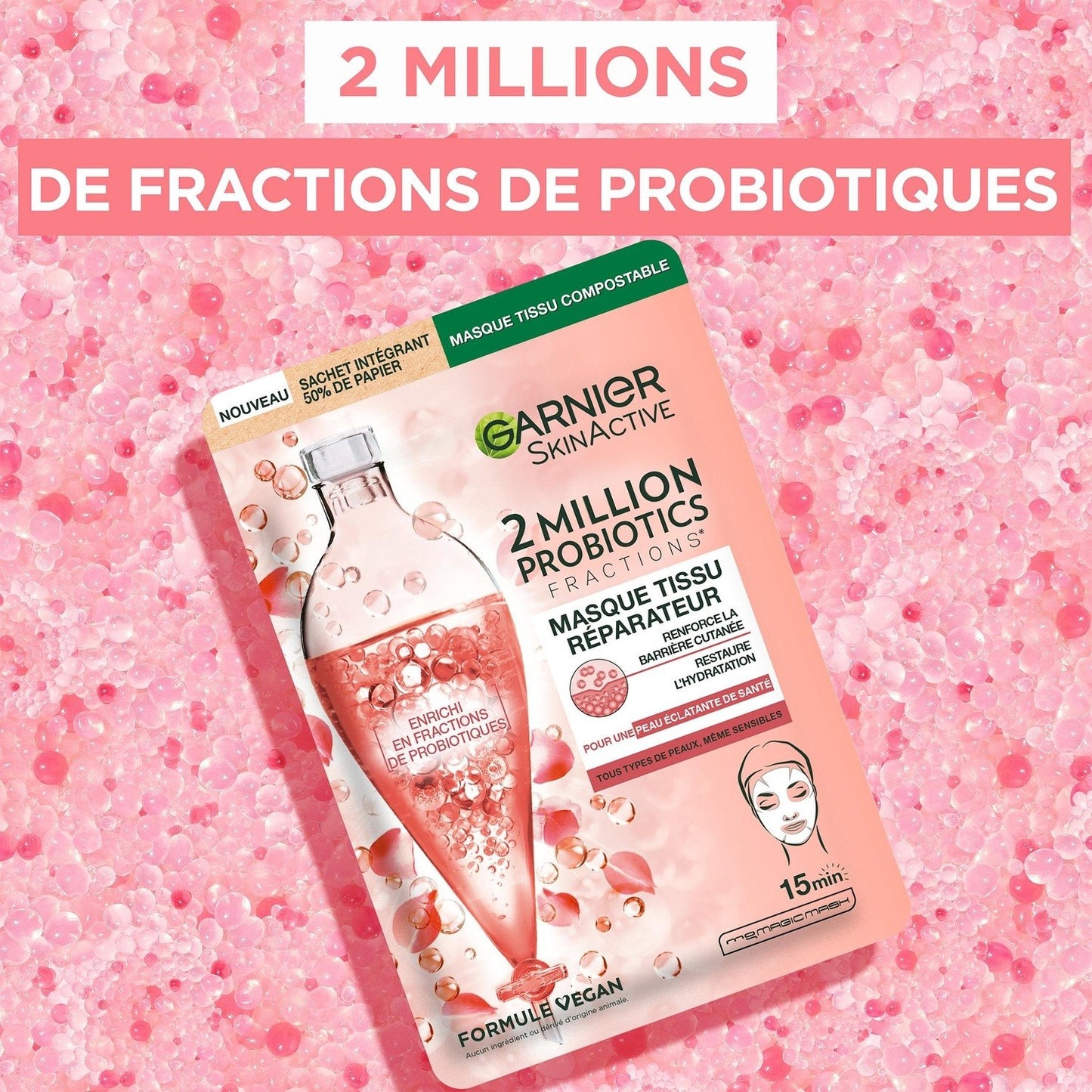 GARNIER Skinactive Probiotic Repair Gesichtsmaske