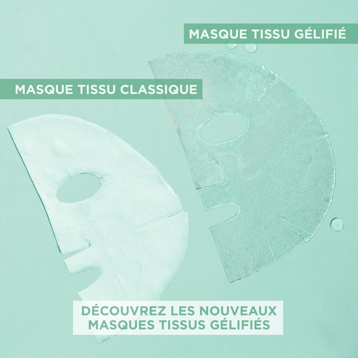 Masque Visage Gélifié Hydratant Cryo Jelly Skinactive GARNIER