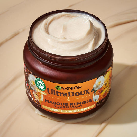 Masque Nourrissant Cheveux Secs Argan Camélia Ultra Doux GARNIER