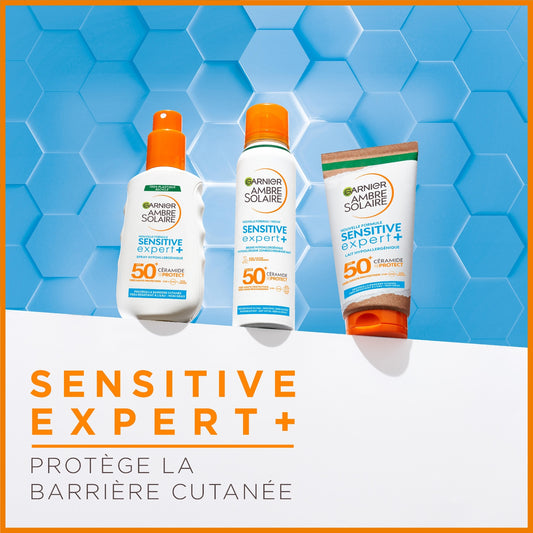 GARNIER Sensitive Expert Hypoallergene Körper-Sonnencreme LSF 50+ Empfindliche Haut