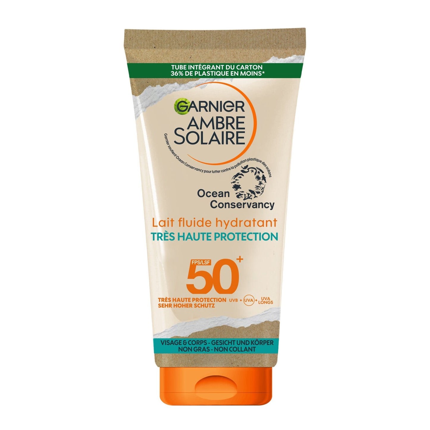 AMBRE SOLAIRE Sun Protection Moisturizing Fluid Milk SPF50+