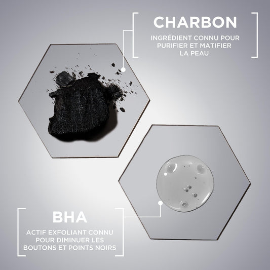 Nettoyant Visage Doux pour le Visage au Charbon GARNIER