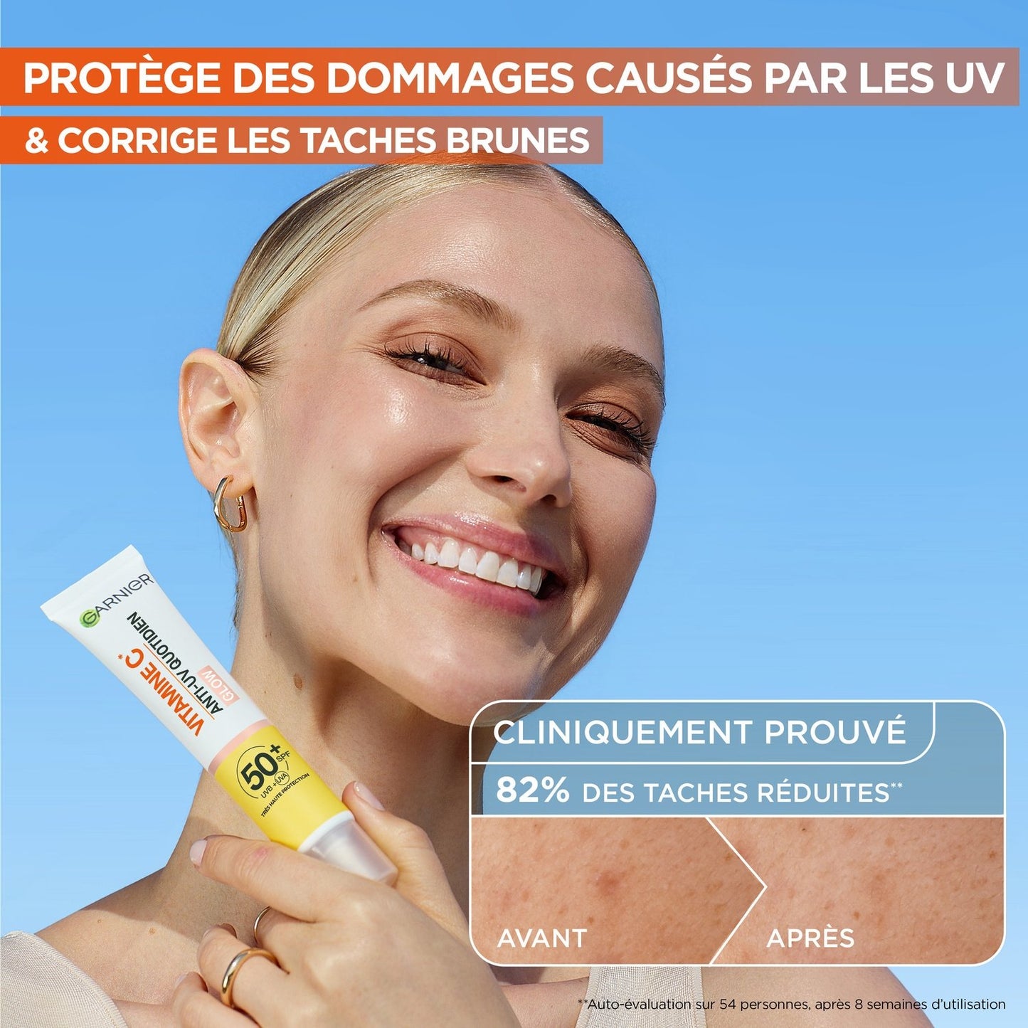 Soin Visage Fluide Anti Tâches Vitamine C Skinactive GARNIER