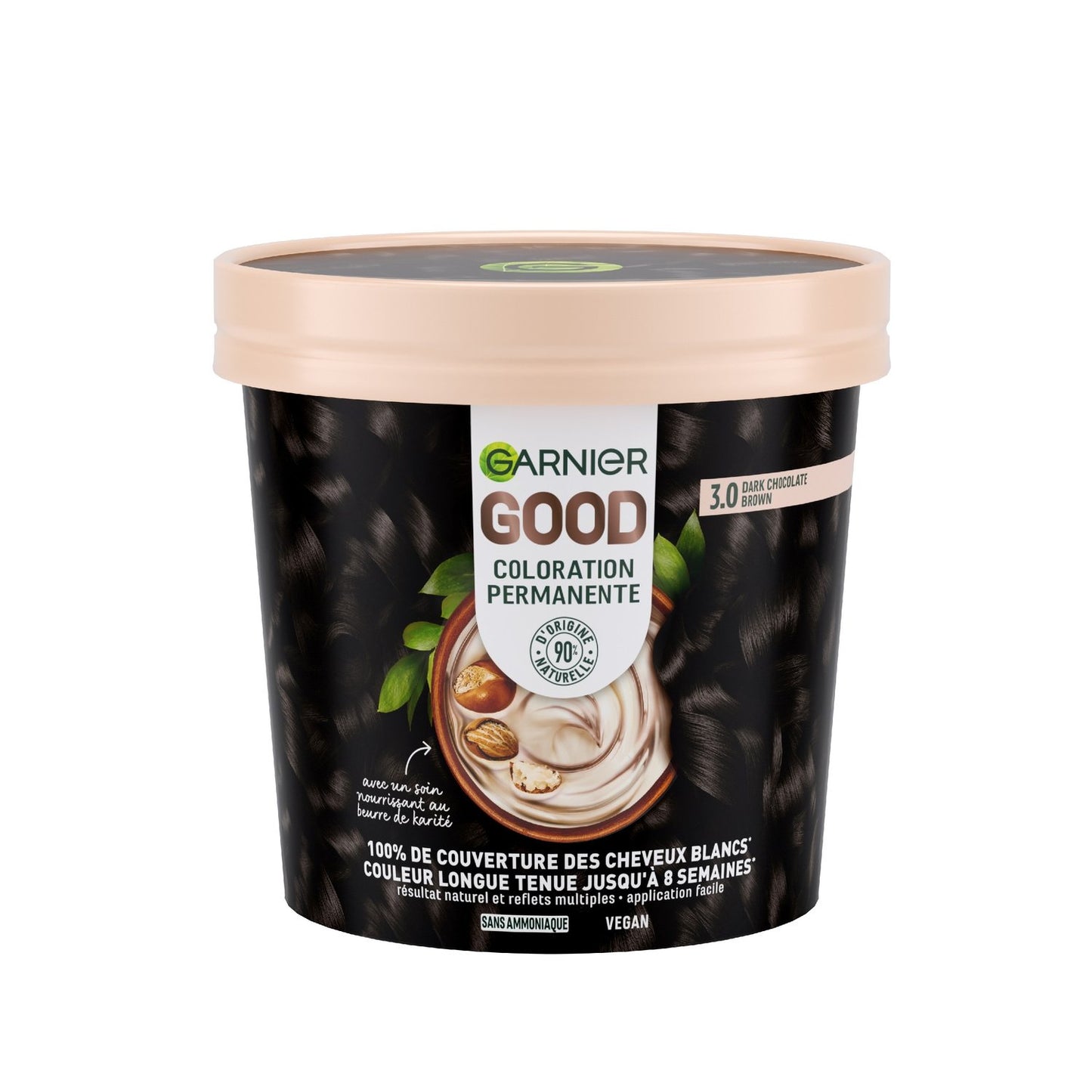Coloration 3. 0 Chocolat Foncé Marron Sans Ammoniaque Good COLOR GOOD la boite