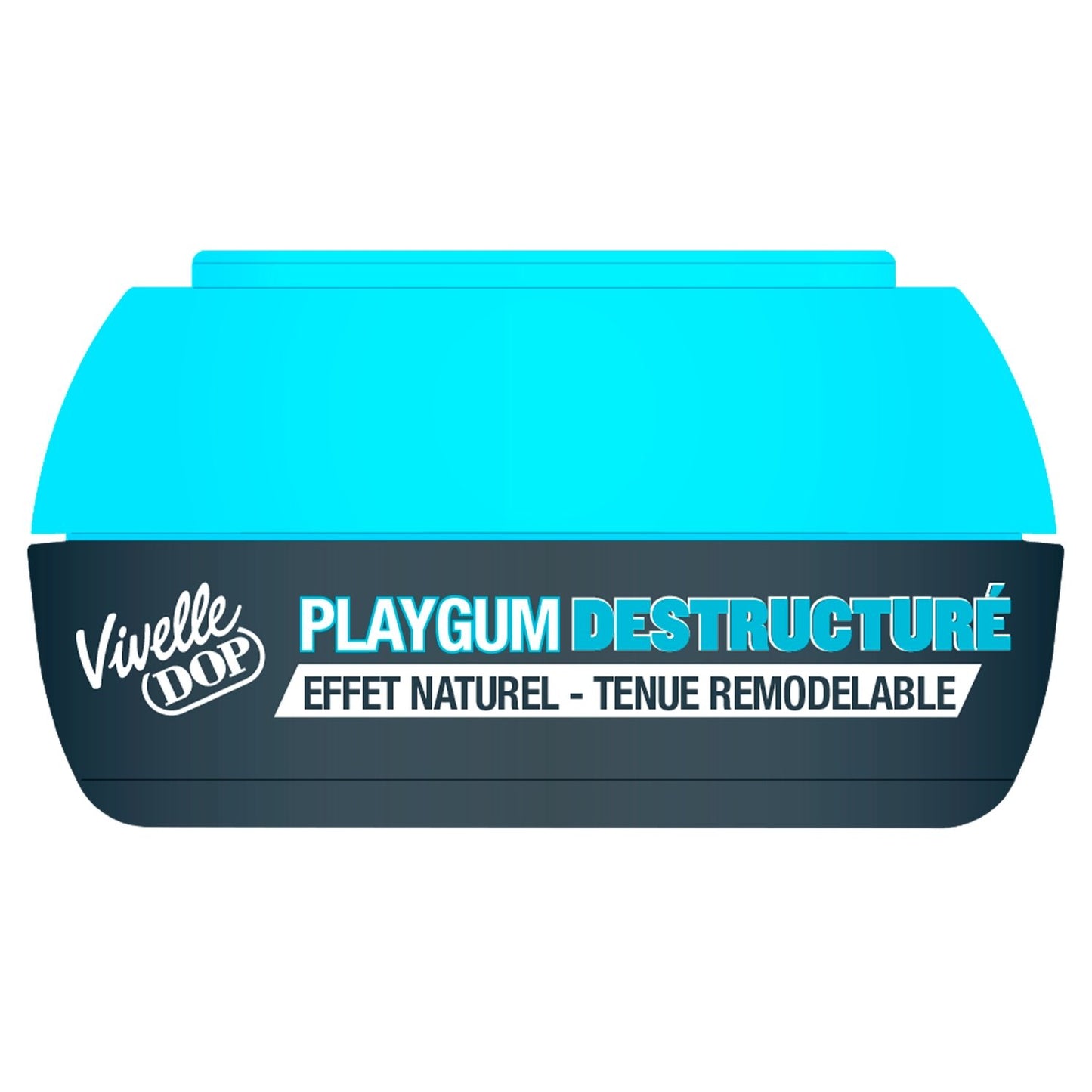 Cire Coiffante Destructuré Tenue Remodelable Playgum VIVELLE DOP