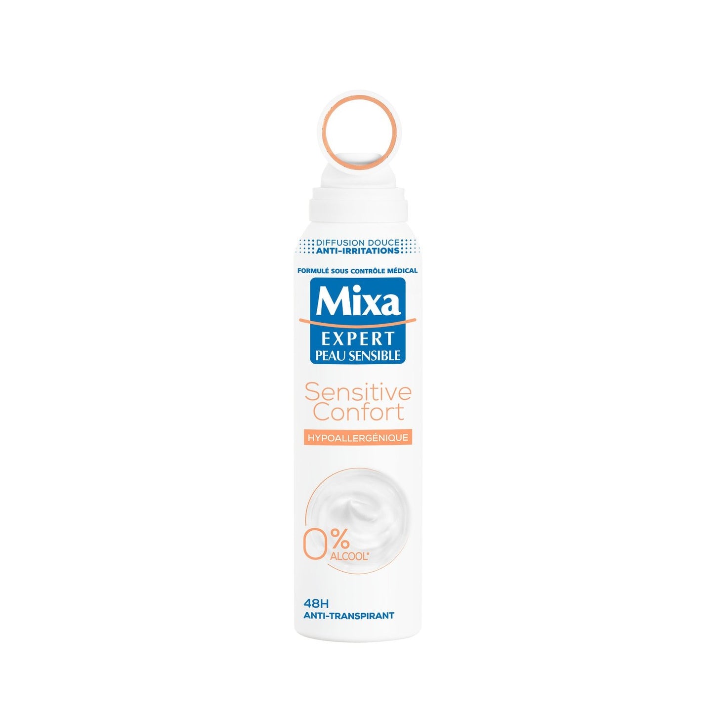 MIXA Hypoallergenic Sensitive Comfort Antiperspirant Deodorant