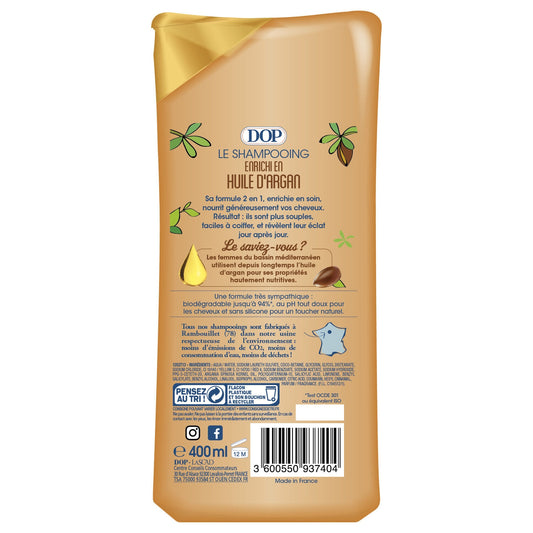 Shampoing Cheveux Secs Ou Frisés Huile d'Argan DOP