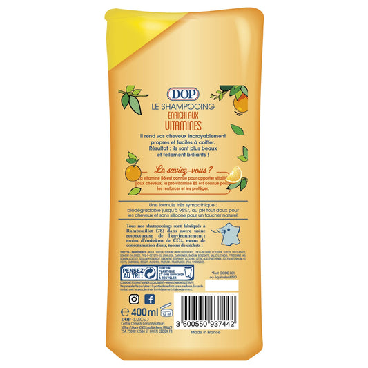 Shampoing Cheveux Normaux aux Vitamines DOP