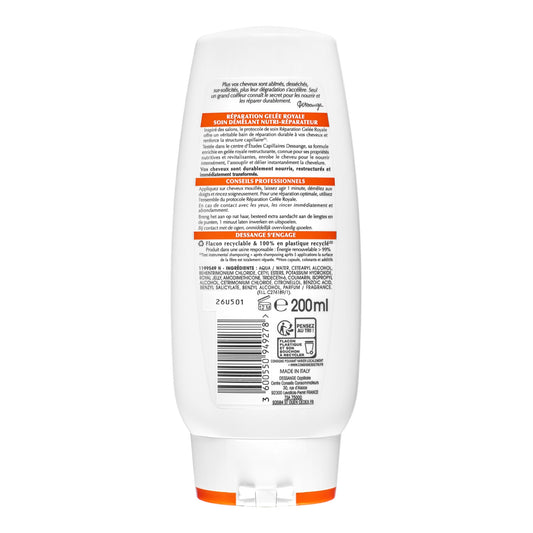 Nähr- und Reparaturspülung mit Gelée Royale für geschädigtes Haar DESSANGE