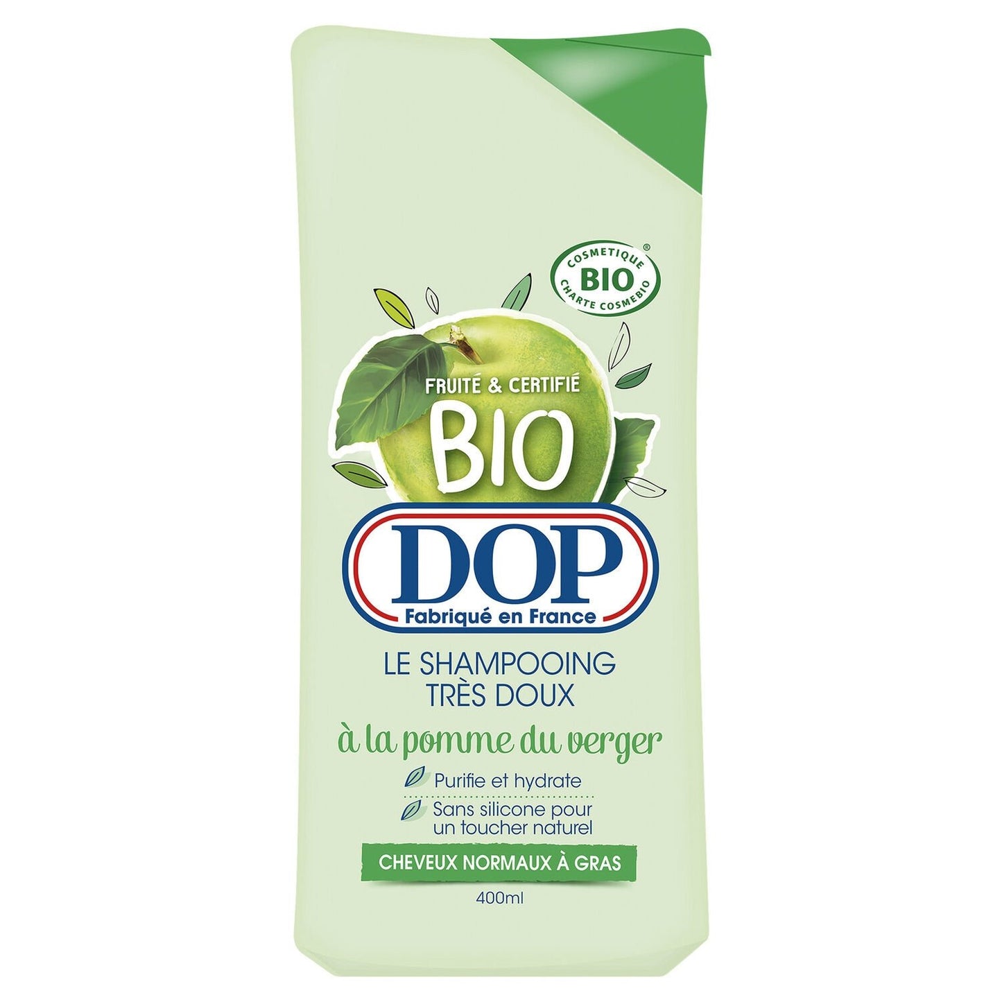 Shampoing Bio Cheveux Gras Pomme Verte DOP