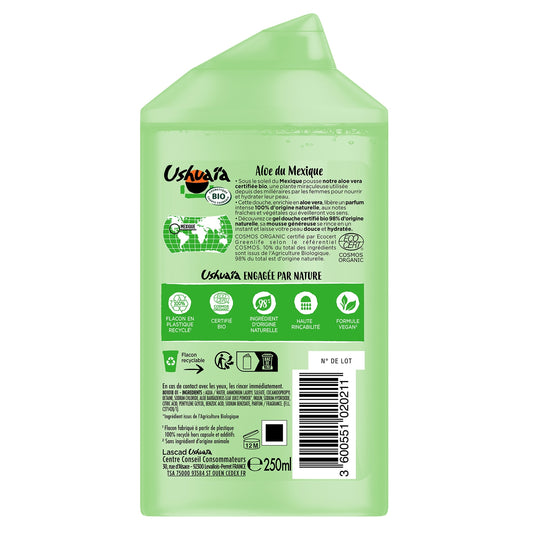 USHUAIA Bio-Duschgel mit mexikanischem Aloe-Gel
