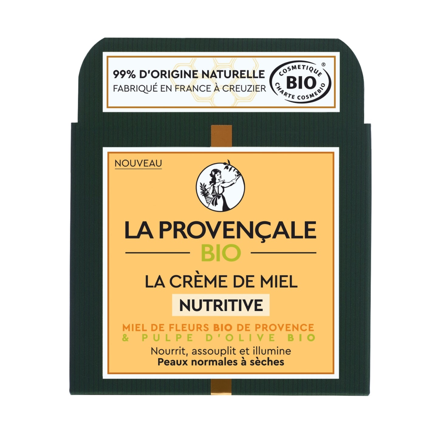 Organic Nourishing Cream Honey LA PROVENCALE BIO