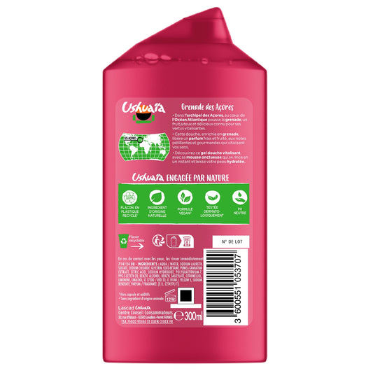 USHUAIA Granatapfel Feuchtigkeitsspendendes Duschgel