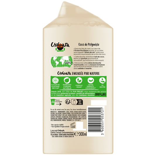 USHUAIA Pflegende Kokosnuss-Duschcreme