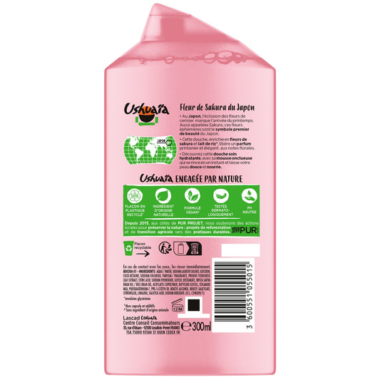 USHUAIA Sanftes Duschgel aus Japan