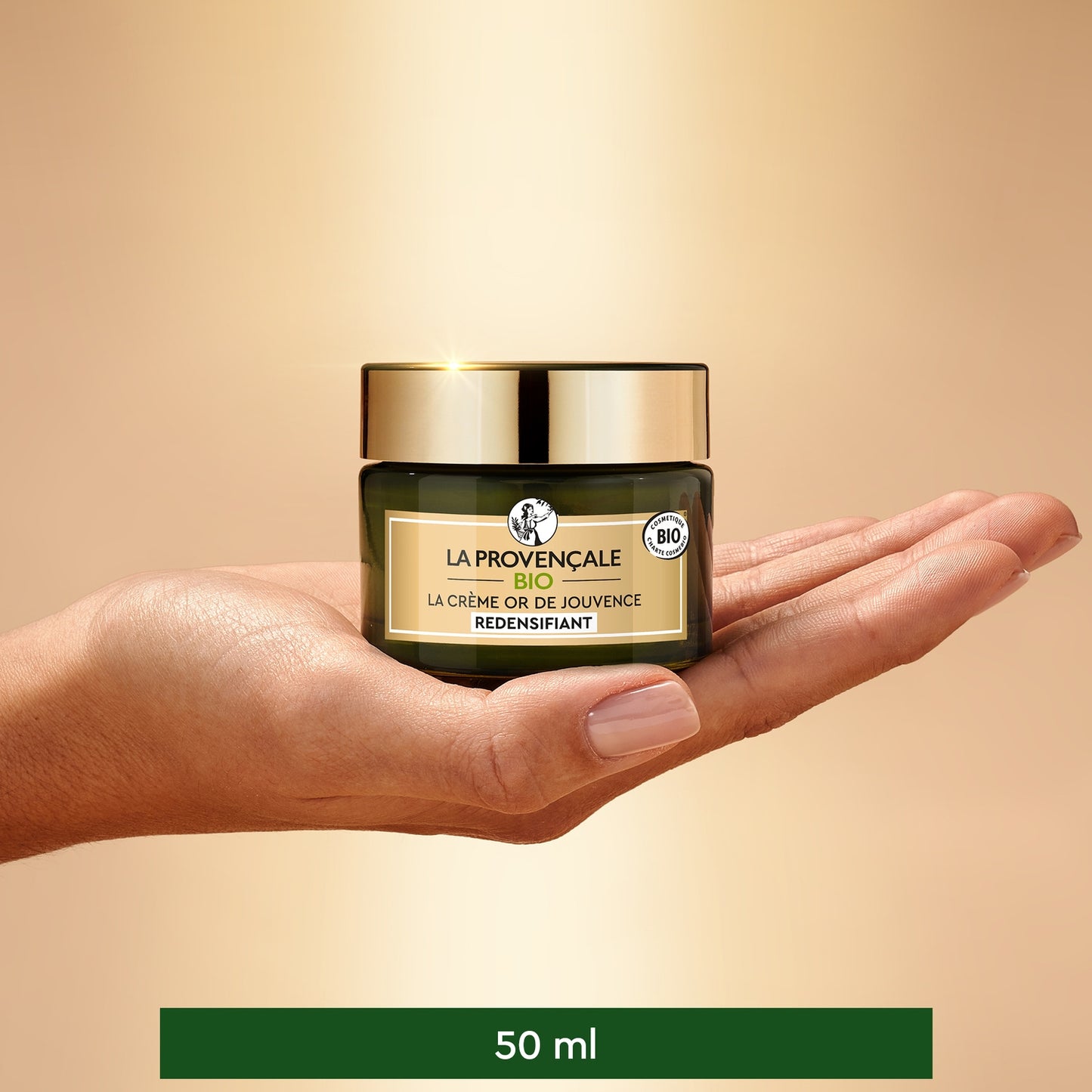 Organic Anti-Aging Day Face Cream Gold of Youth LA PROVENCALE BIO