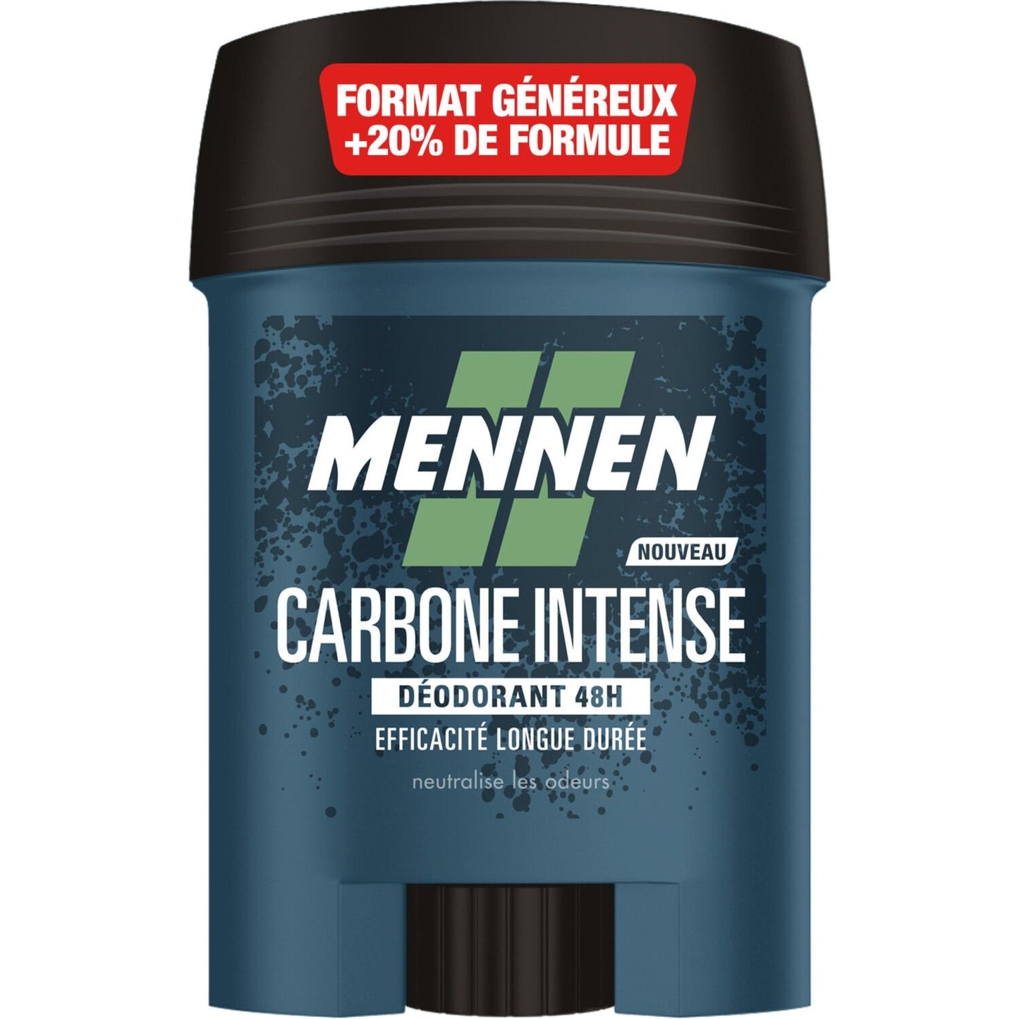 MENNEN Herren Antitranspirant Deodorant Stick 48h Intense Carbon