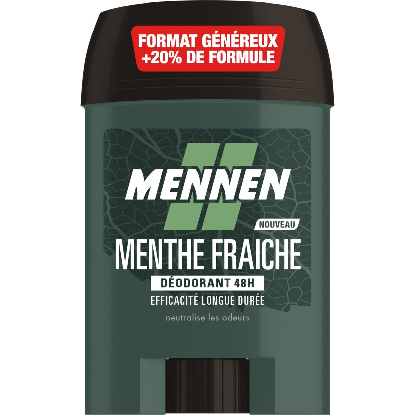 Déodorant Stick Homme Naturel Longue Durée Menthe Fraîche MENNEN le stick
