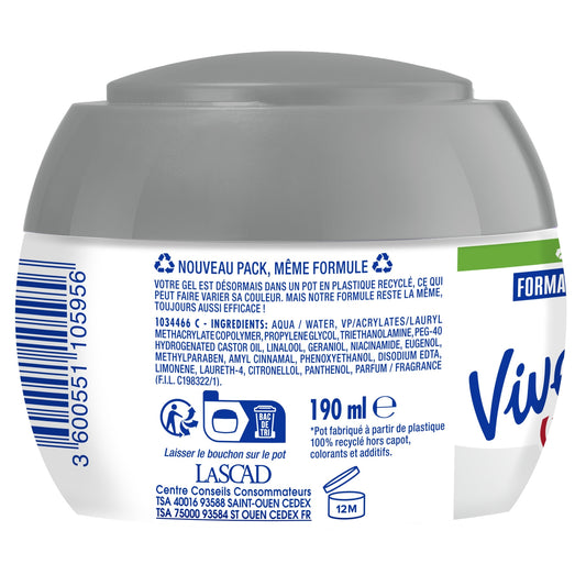 VIVELLE DOP Invisible Hold Styling Gel Strength 7 with Vitamins