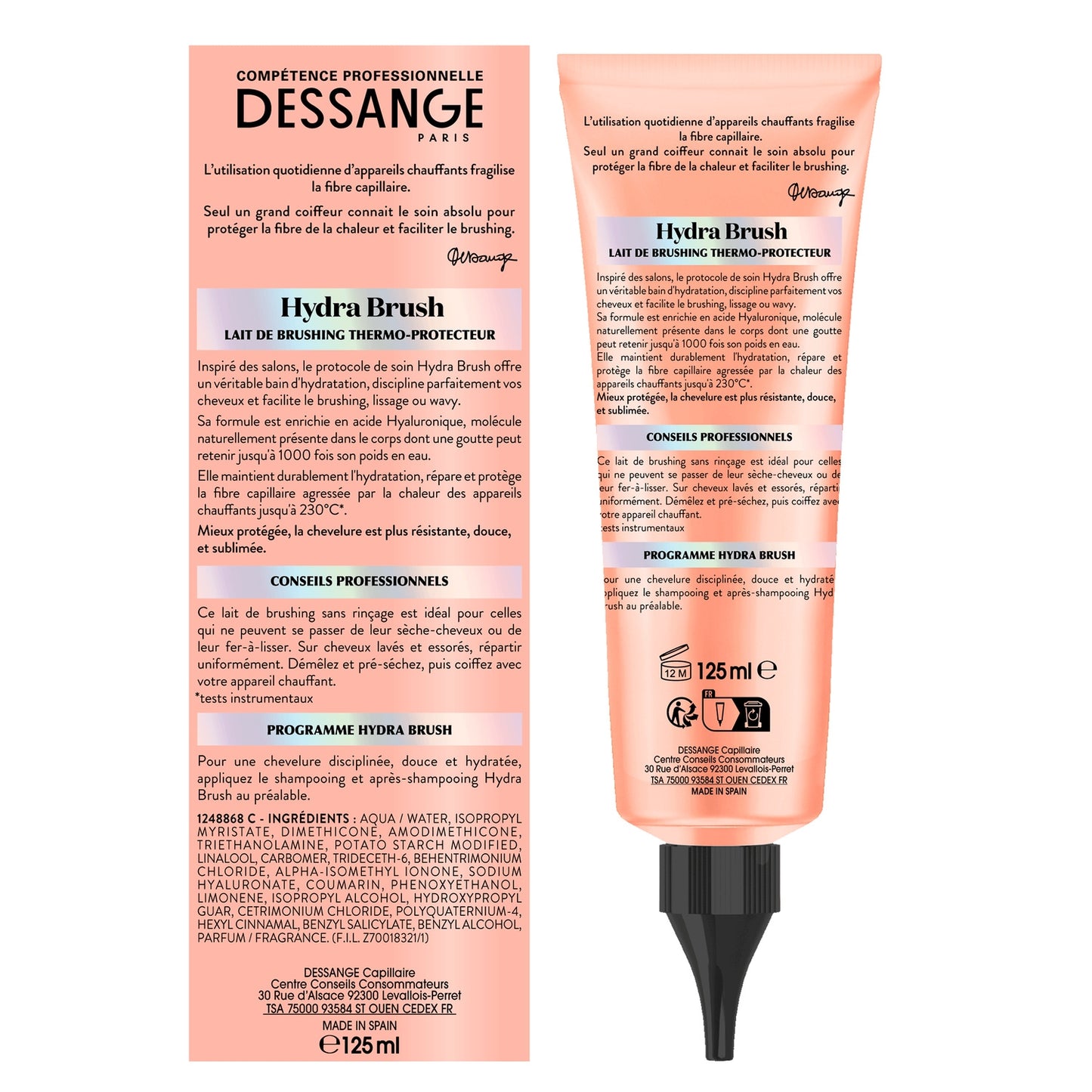 DESSANGE Thermo-Protective Hair Milk