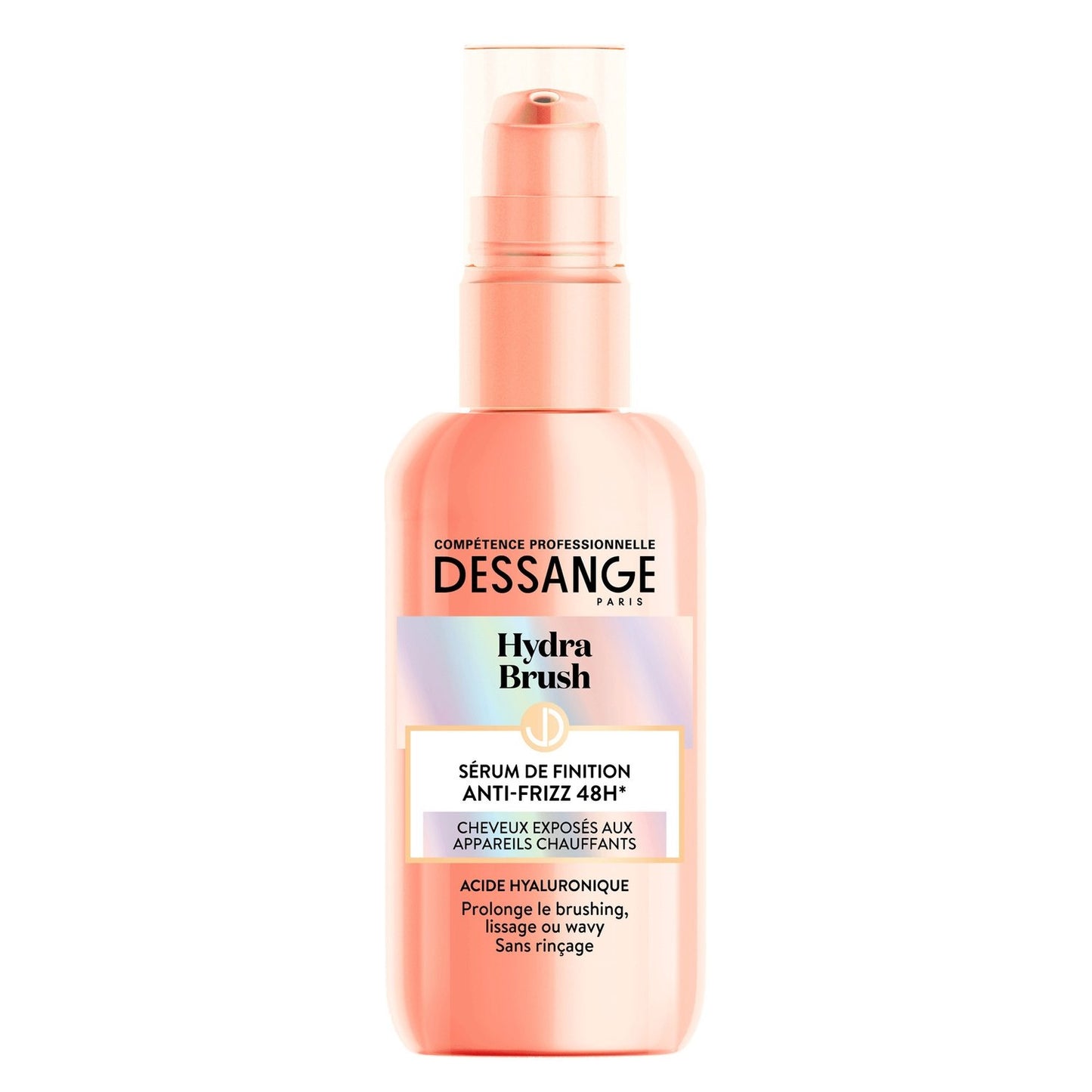 Soin Cheveux Hydratant Thermo-Protection Anti-Frizz Hydra Brush Finition DESSANGE le flacon de 100mL