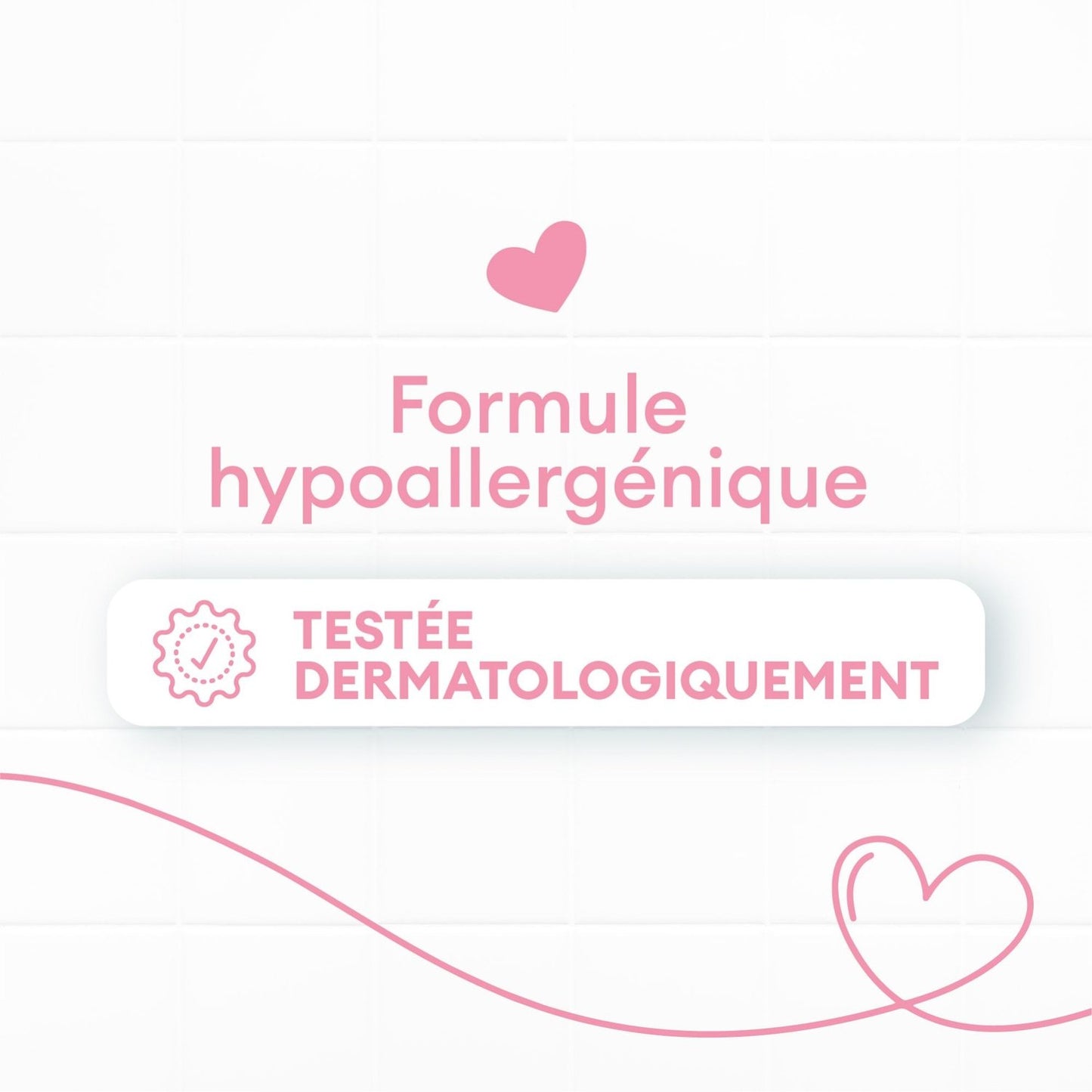 Hypoallergenic Body and Hair Shower Gel Sulfate-Free Chamomile CADUM