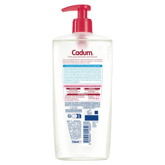 CADUM Hypoallergenic Sulfate-Free Shower Gel for Body and Hair