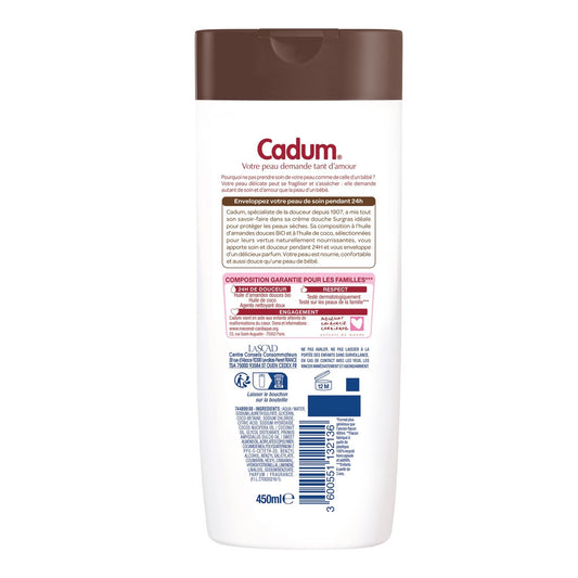 CADUM Coconut Shower Gel and Surgras Shower Cream