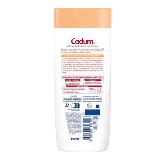 CADUM Organic Sweet Almond Milk Shower Gel