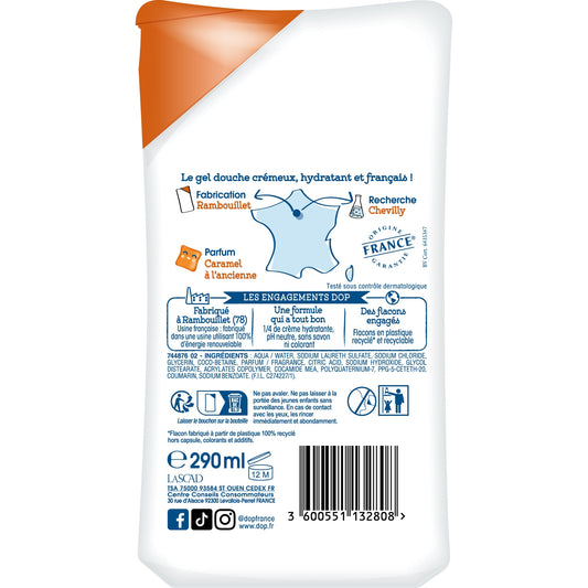 Shower Gel Cream Caramel Scent 1/4 of Moisturizing Cream DOP