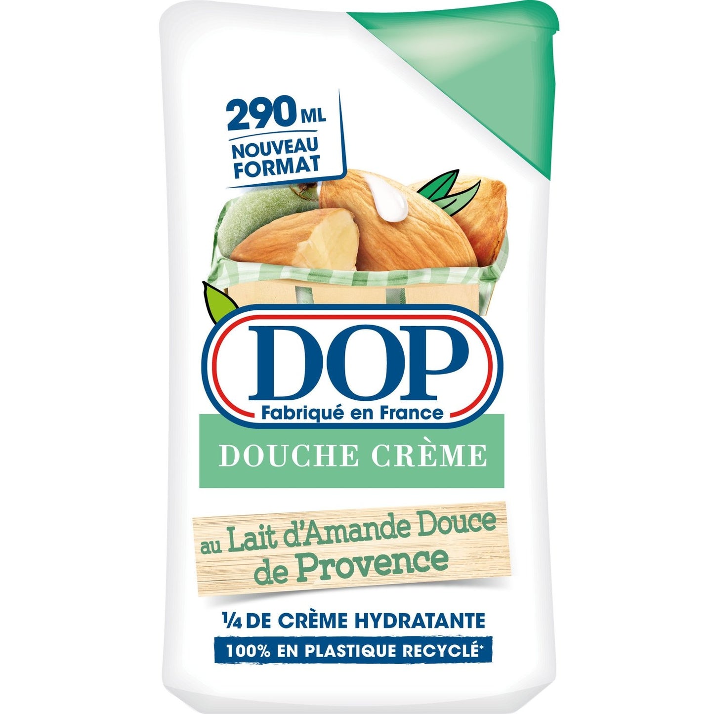 Shower Gel Cream Almond Scent 1/4 of Moisturizing Cream DOP