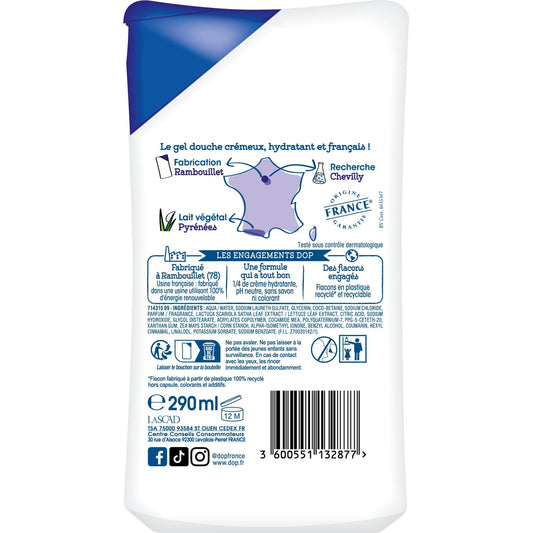 Shower Gel Cream Perfume Vegetable Milk 1/4 of Moisturizing Cream DOP