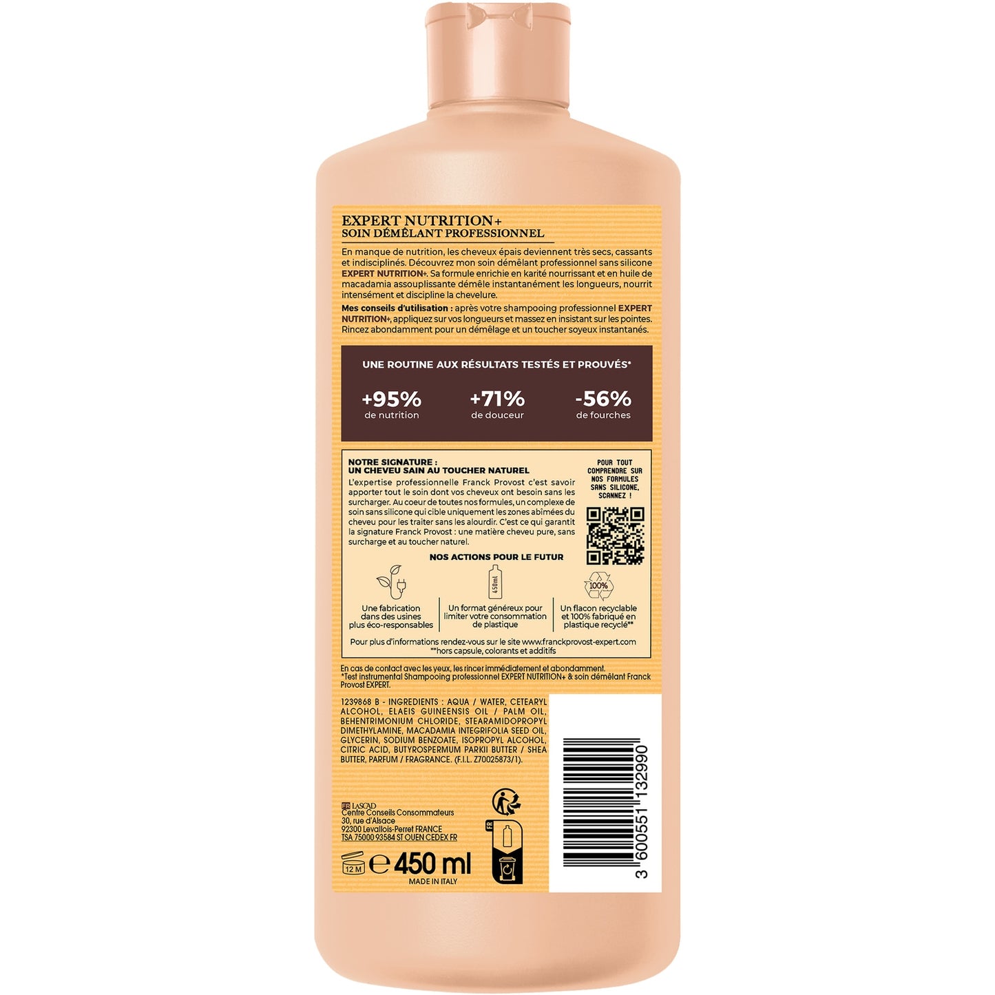 Conditioner Detangling Care for Very Dry Hair Shea F.PROVOST