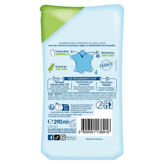 Purifying Shampoo for Normal to Oily Hair with Aloe Vera DOP