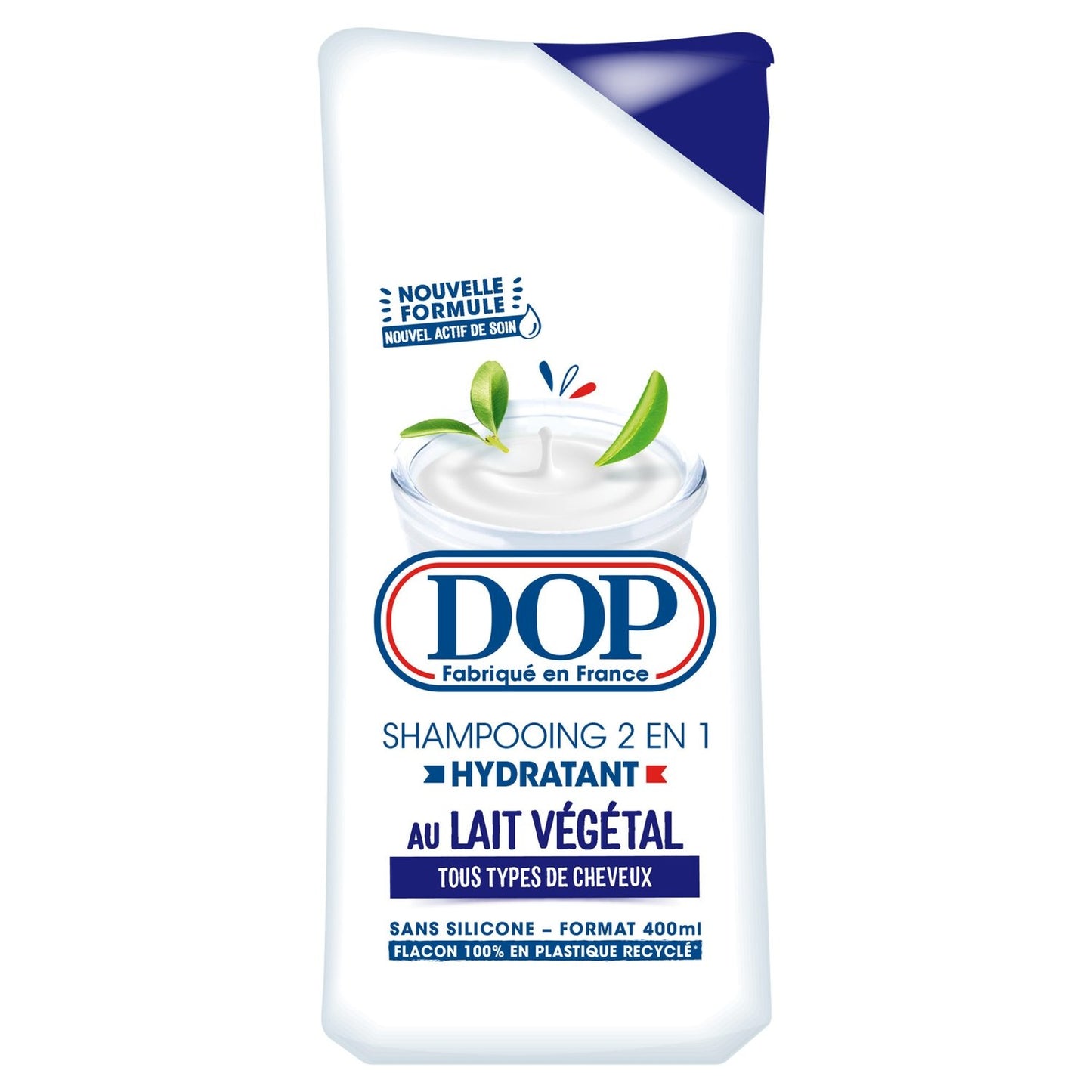 Shampoing Hydratant Cheveux Normaux Lait Végétal DOP le flacon de 400mL