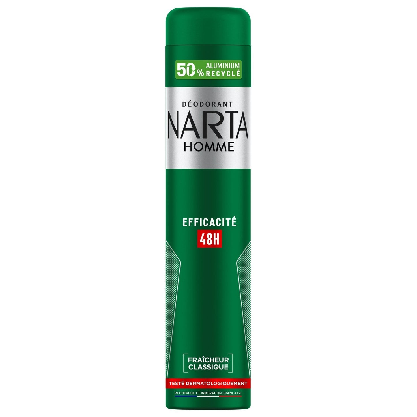 Déodorant Spray Homme Fraîcheur Classique 48h NARTA HOMME le flacon de 200mL