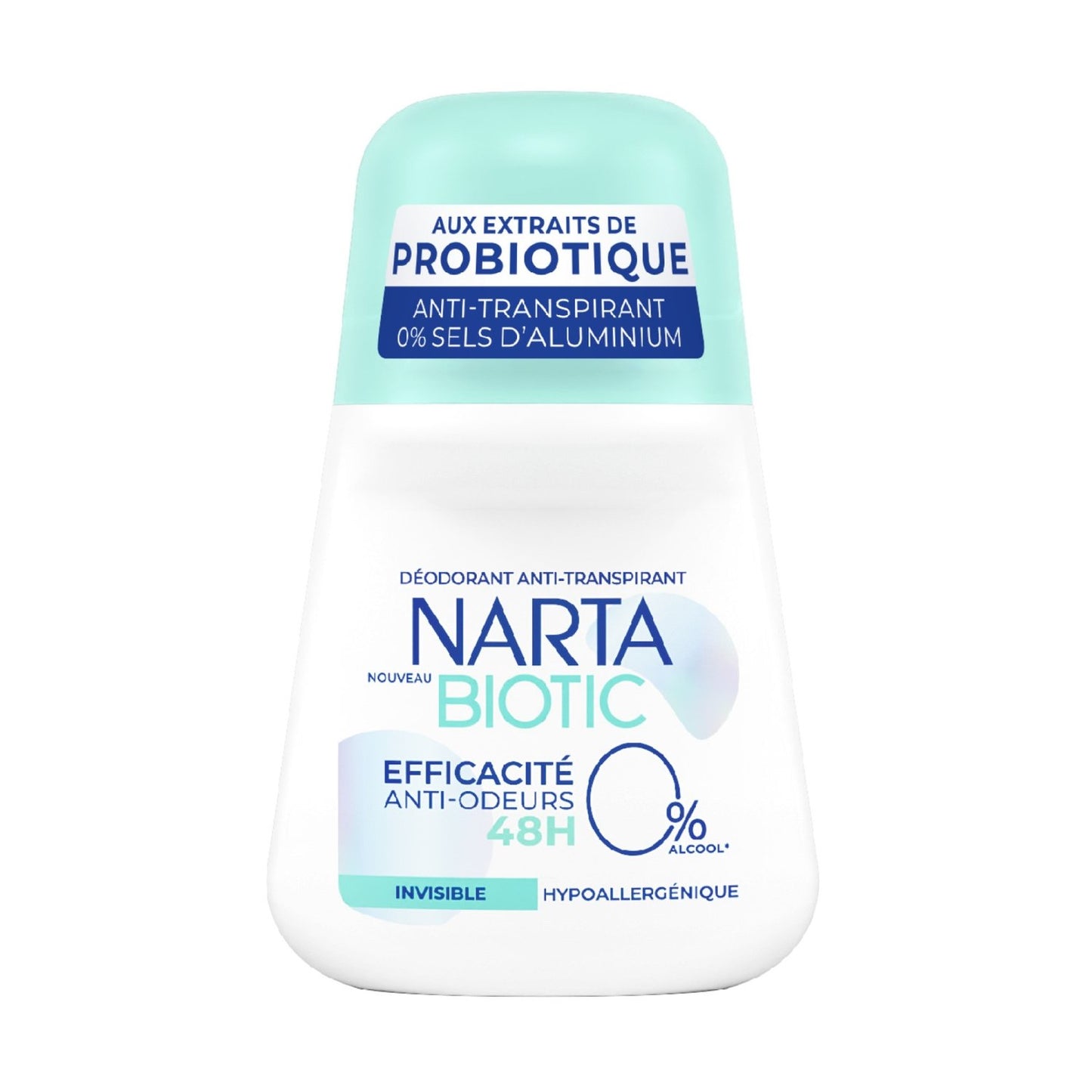 Déodorant Bille Efficacité 48h Anti-Odeurs Biotic NARTA le roll-on