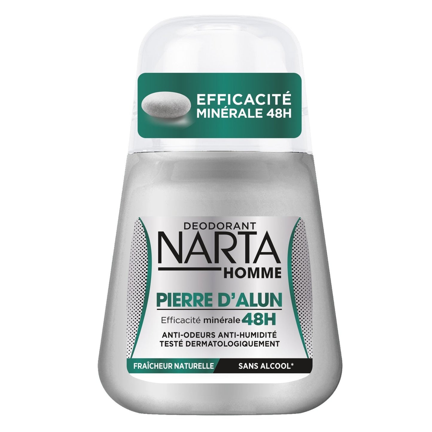 Déodorant Bille Homme Pierre d'Alun 48h NARTA HOMME le roll-on