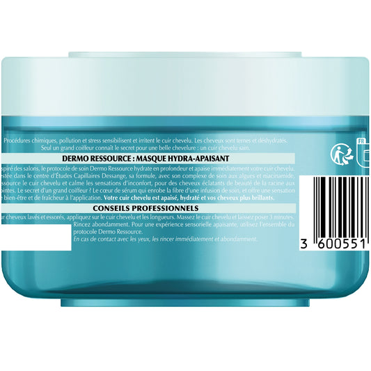 DESSANGE Dermo Resource Mask for Sensitive Scalp and Dehydrated Hair