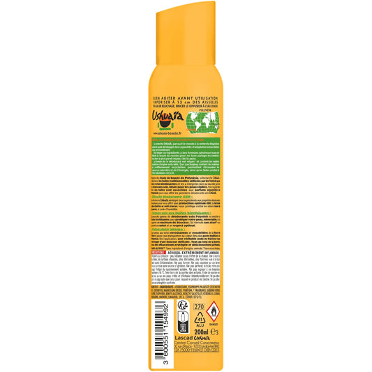 Déodorant spray Efficacité 48h Monoï et Fleur de Tiaré USHUAIA