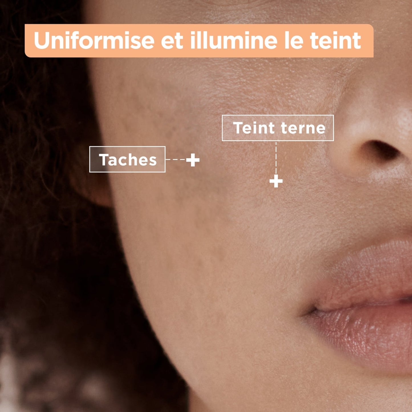 Nettoyant Visage Teint terne et Irrégulier Vitamine C et Squalane MIXA