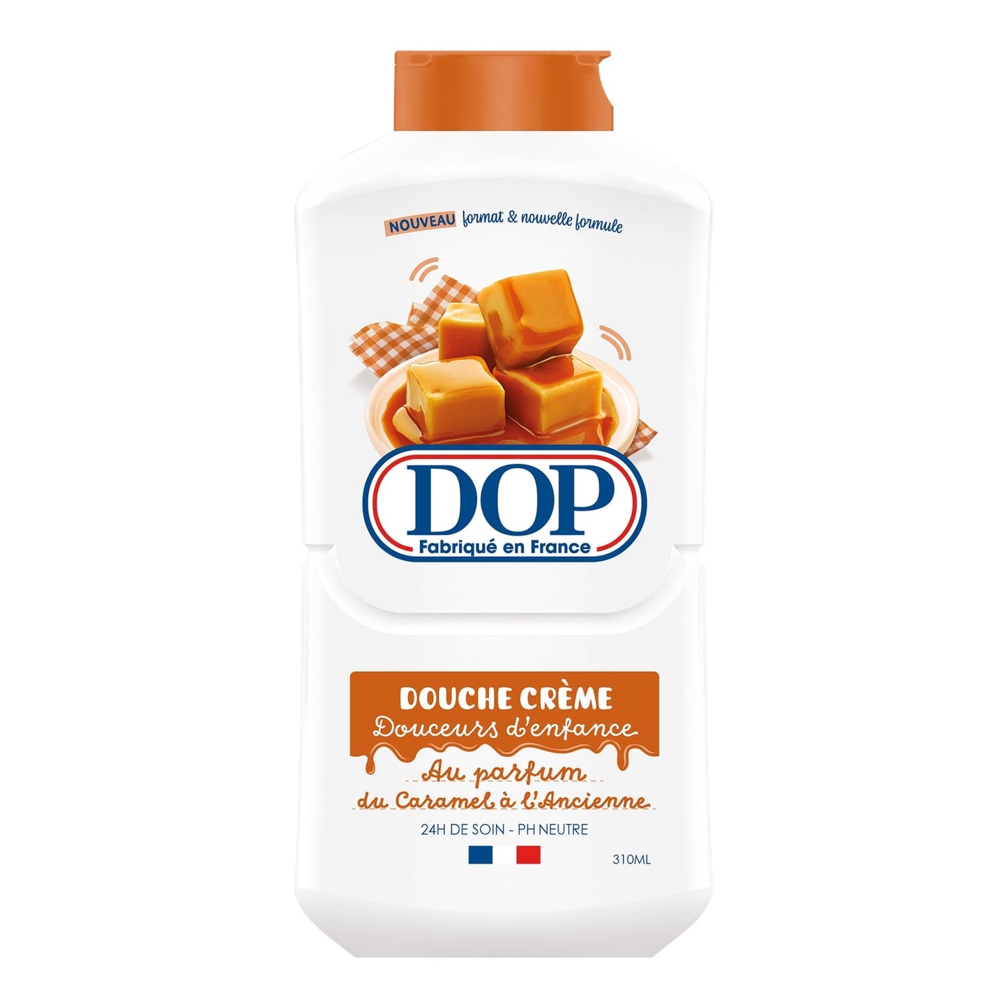 Douche Crème Douceurs D'enfance Parfum Caramel à l'Ancienne pH Neutre DOP