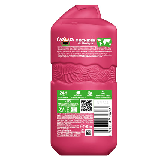 Gel Douche Hydratant Orchidée du Mexique USHUAIA