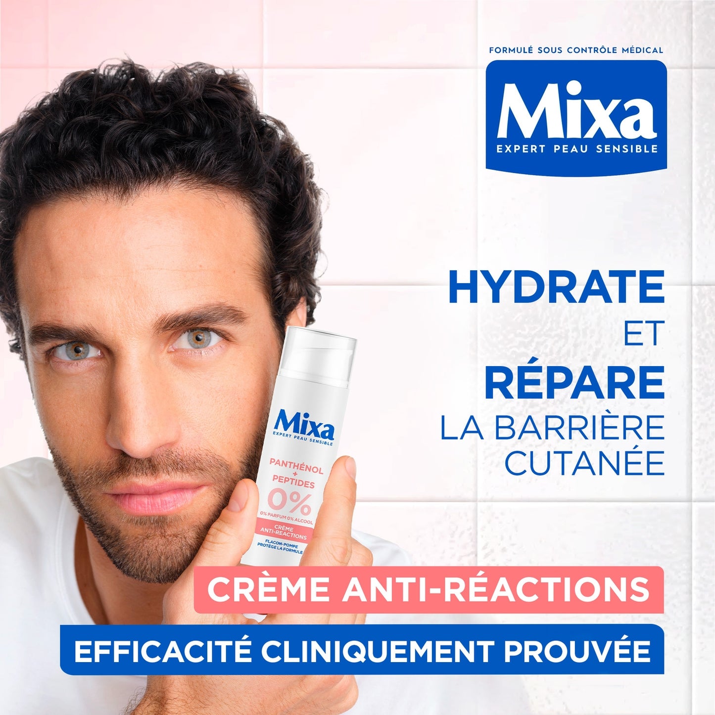 Crème Hydratante Réparatrice Anti-Réactions MIXA