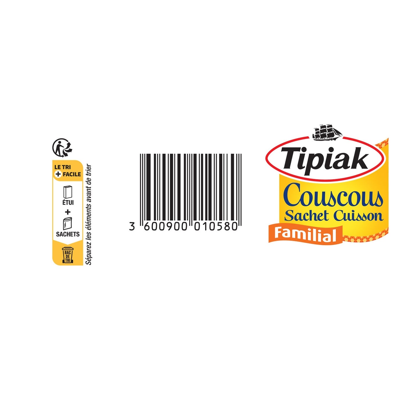 Couscous Sachet Cuisson TIPIAK