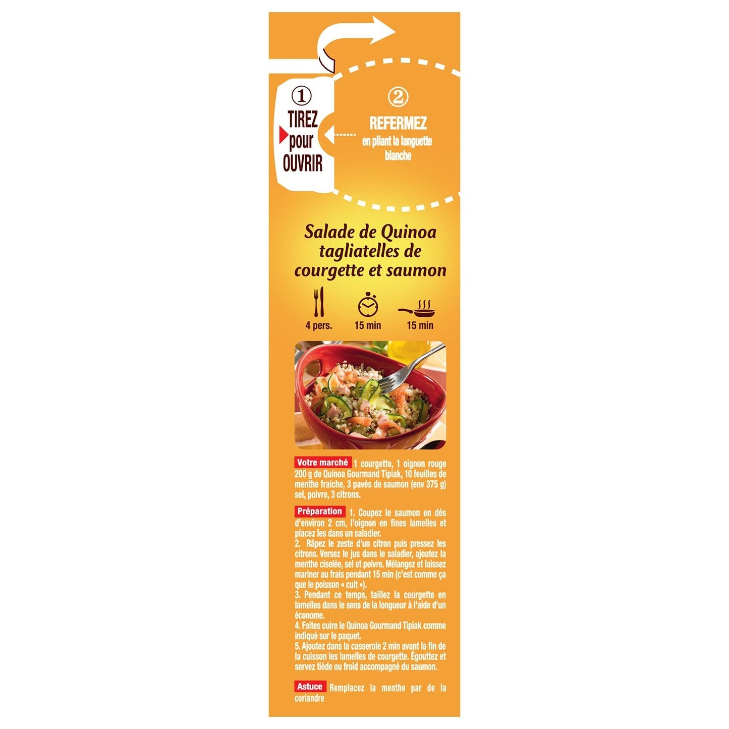 TIPIAK Gourmet Quinoa