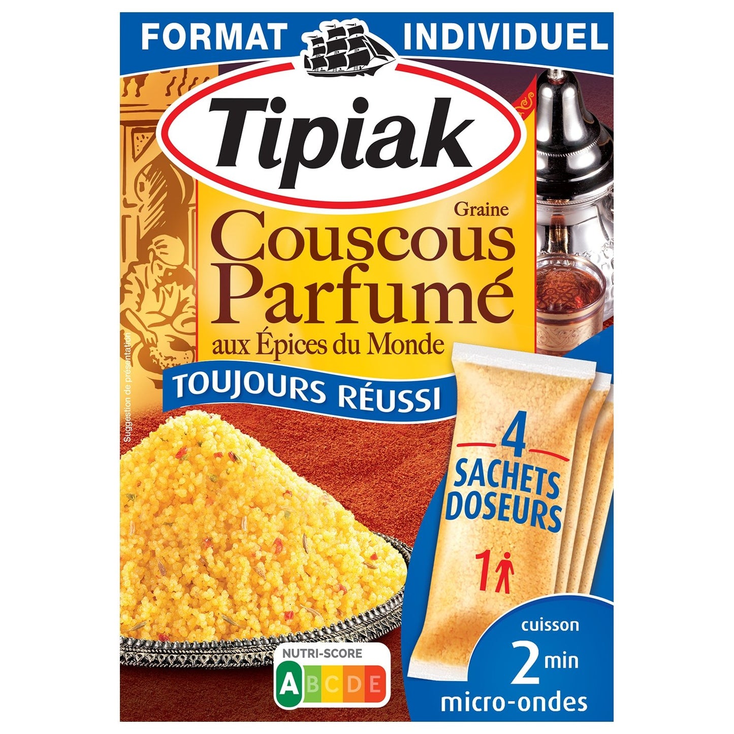 TIPIAK Flavored Couscous