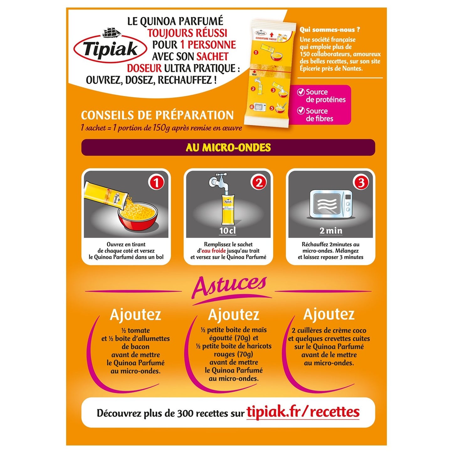 Quinoa Parfumé TIPIAK