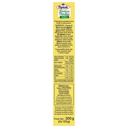 Tendres Perles à l'Italienne TIPIAK